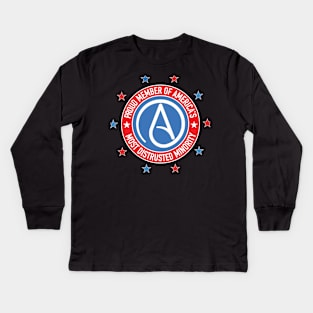 Proud Atheist Kids Long Sleeve T-Shirt